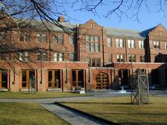 John W. Graham Library at University of Trinity College, University of Toronto building exterior