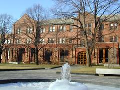 John W. Graham Library building at University of Trinity College University of Toronto