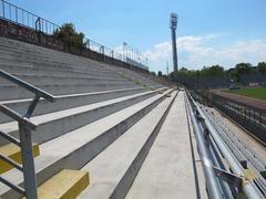 Distincti section of the Romeo Neri Stadium in Rimini