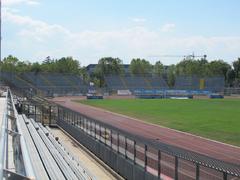 Guest sector stands at Romeo Neri Stadium in Rimini