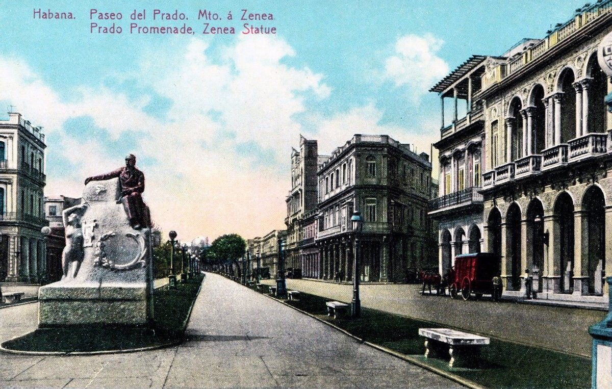 Juan Clemente Zenea Monument in Havana Province Cuba