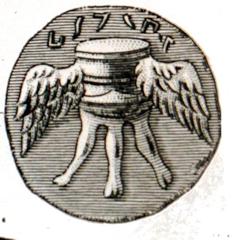Antique monuments illustration from Recueil de Monumens Antiques Tome III