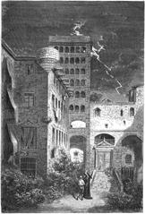 Historical inquisition prison cells in Barcelona
