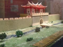 Model of the East Gate of the Old City of Fongshan County in Zuoying District, Kaohsiung City
