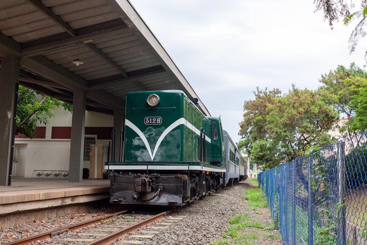 Trem Republicano train in Itu, Brazil