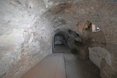 Ancient Roman Amphitheater ruins in Spoleto