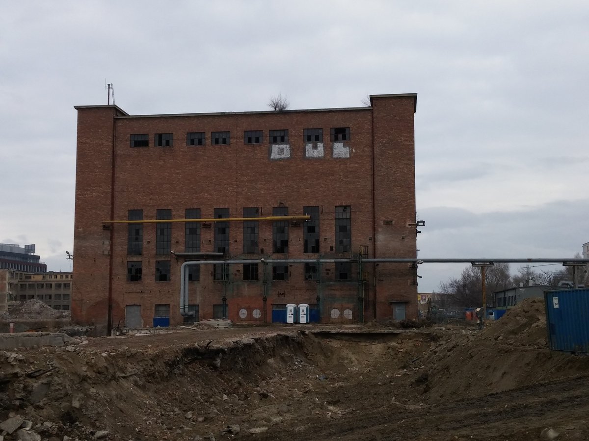 Kotolňa A Turbínová Hala industrial building in Bratislava Slovakia