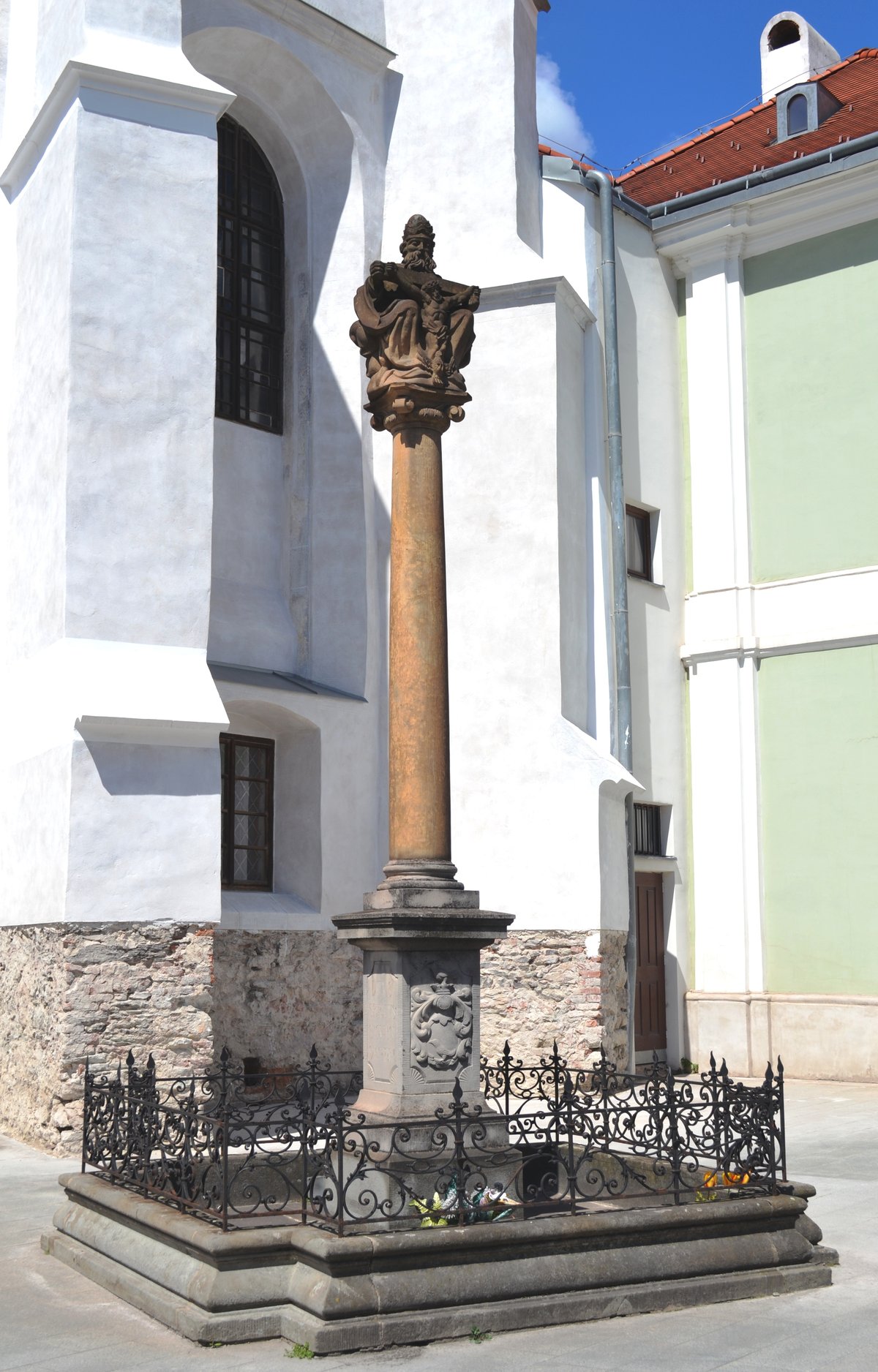 Trinity Column in Košice, Slovakia