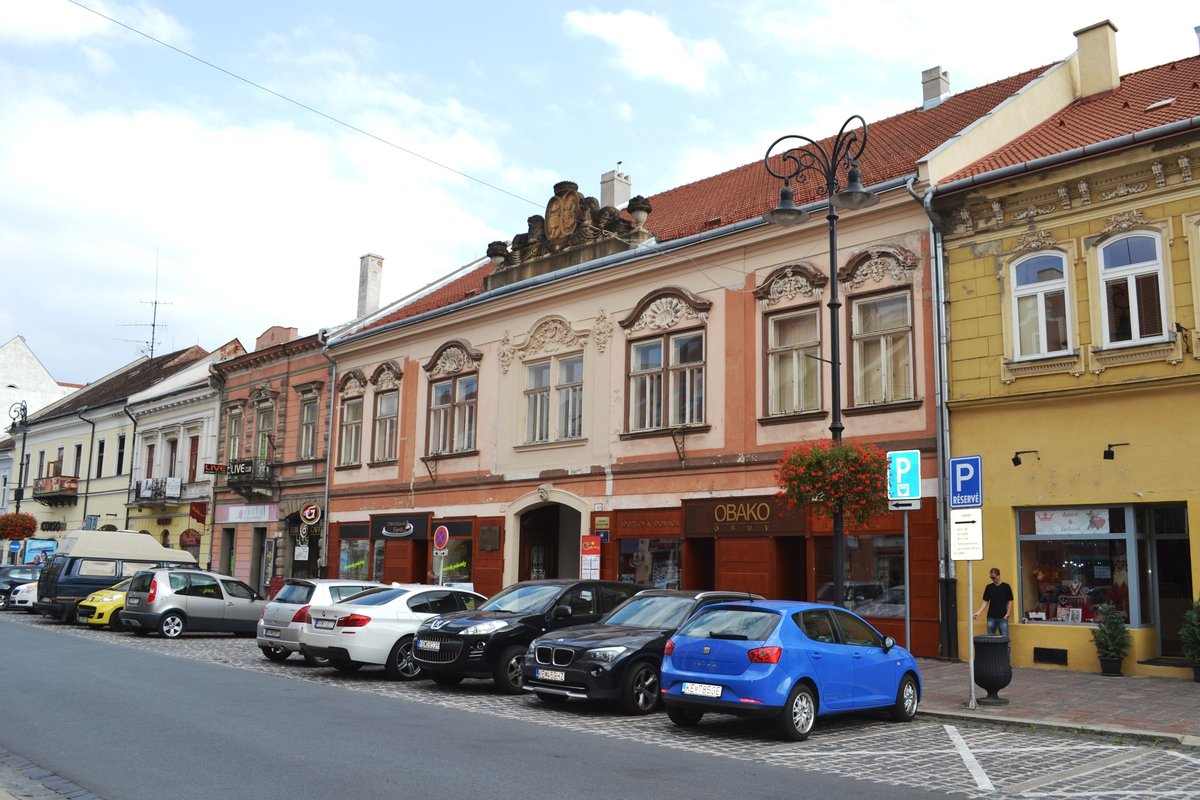 Péchyho Palác building in Košice Slovakia