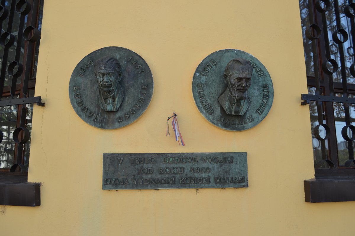Portrait photo of Elemír Halász-Hradil in Košice Slovakia
