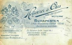 Photography studio of Hollenzer and Okos at Krisztina körút 135