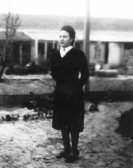 Portrait of Renée Abel, Righteous among the Nations, circa 1940