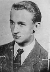 Portrait of Croatian rescuer Ivan Vranetic, Righteous Among the Nations