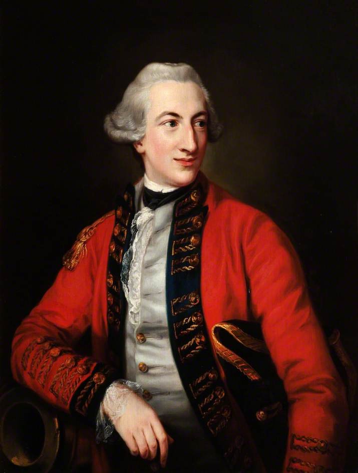 Portrait of Hugh Percy, Lord Warkworth, later 2nd Duke of Northumberland, painted by Andres van Rymsdyk