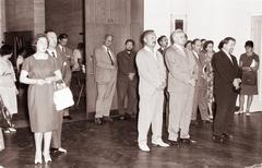 Exhibition at Modern Gallery celebrating the 20th anniversary of the Slovenian national uprising, 1961