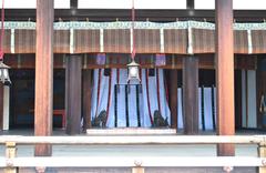 Kyoto Gosho Seiryoden Hirunoomashi and Michodai during daytime