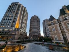 Street view of Mita 1-chome in Meguro Ward, Tokyo, Japan