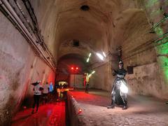 BBU Halloween Run 2024 event at Budapest Kőbányai cellar system