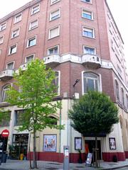 Exterior view of Teatro Cervantes in Valladolid, Spain