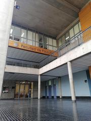 Faculty of Philosophy building at the Pontifical Catholic University of Chile in 2023