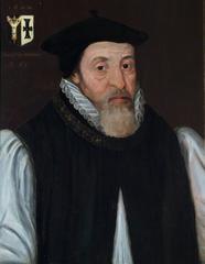 Portrait of John Whitgift, Archbishop of Canterbury from circa 1530 to 1604