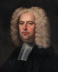 Portrait of Thomas Secker, Archbishop of Canterbury from 1693 to 1768, British English school style painting