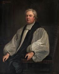 Portrait of John Tillotson, Archbishop of Canterbury, painted by Godfrey Kneller