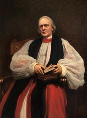 Edward White Benson Archbishop of Canterbury portrait by Hubert von Herkomer