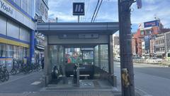Osaka Metro Taisho Station Exit 2 with JR Train Transfer