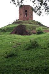 Chaukhandi Stupa ancient Buddhist stupa in Sarnath near Varanasi India