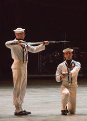 U.S. Navy Ceremonial Guard Drill Team performing at 2017 Virginia International Tattoo in Norfolk