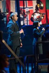 U.S. Navy Band vocalists singing Star Spangled Banner at 2017 Virginia International Tattoo