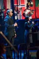 U.S. Navy Band vocalists singing Star Spangled Banner at 2017 Virginia International Tattoo