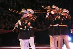 Marine Corps Base Quantico Band performing at 19th Virginia International Tattoo