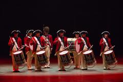 United States Army Old Guard Fife and Drum Corps performing at 2017 Virginia International Tattoo in Norfolk