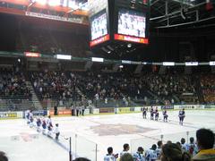 Copps Coliseum renovation work with new seats in Hamilton Ontario