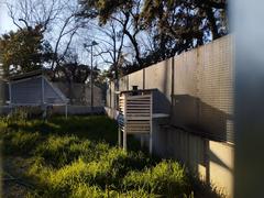 Meteorological observation instruments garden at Retiro Observatory