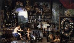 The Sense of Sight painting by Jan Bruegel the Elder
