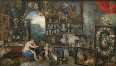 Painting Sight by Jan Brueghel I and Peter Paul Rubens in Museo del Prado