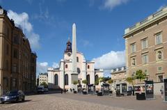 Storkyrkan cathedral in Stockholm with its historic architecture