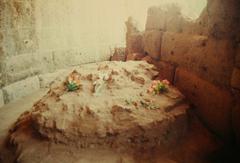 Historical site of Julius Caesar's cremation at the Roman Forum