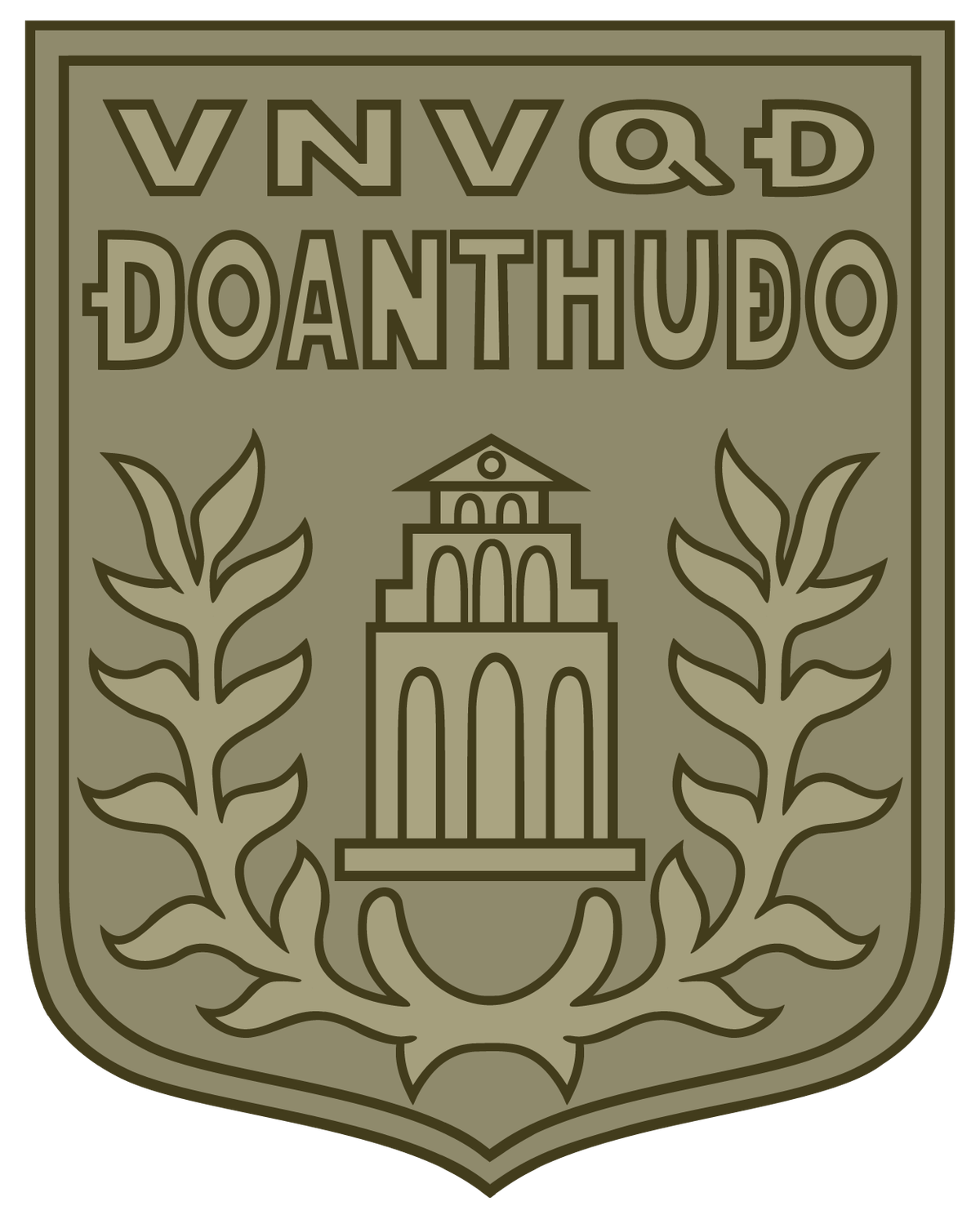 Vietnam Viet Nam Ve Quoc Doan Capital Regiment armband