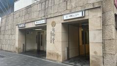 Osaka Metro Honmachi Station entrance