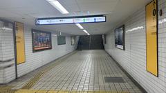 Entrance 9 and 10 of Honmachi Station Osaka Metro