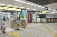 Osaka Metro Hommachi Station north south ticket gate
