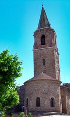 Saint-Leonce Cathedral in Frejus, France exterior view