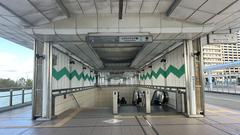 Entrance of Osaka Metro Cosmosquare Station