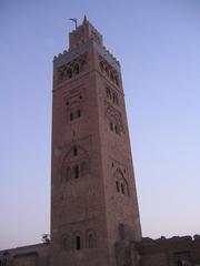 Kutubiya Mosque minaret in Marrakech Morocco