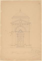 Tomb of Dante designed by John Russell Pope in Ravenna around 1898