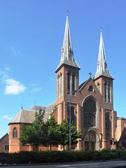St Chad's Cathedral in Birmingham listed as building number 1220729